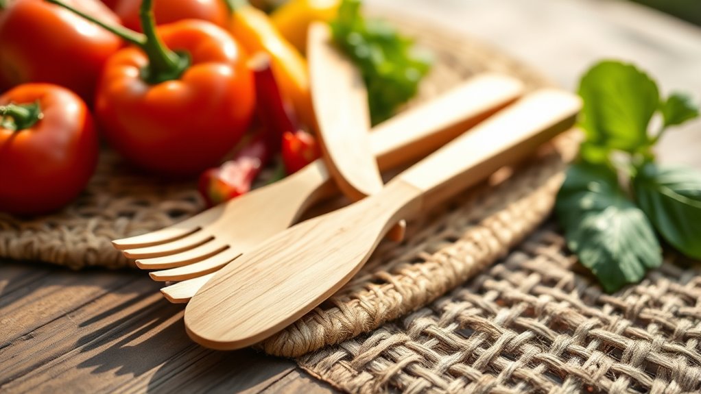 eco friendly utensils promote sustainability