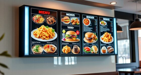 effective menu board design