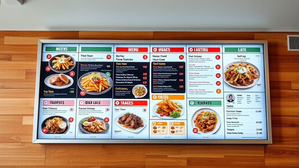 effective menu organization boosts sales