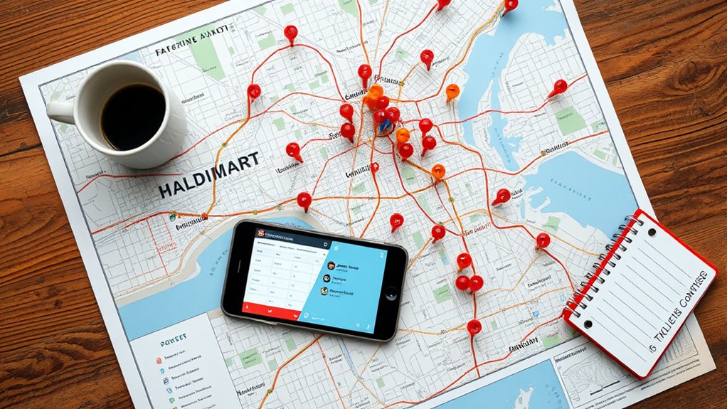 efficient route and schedule