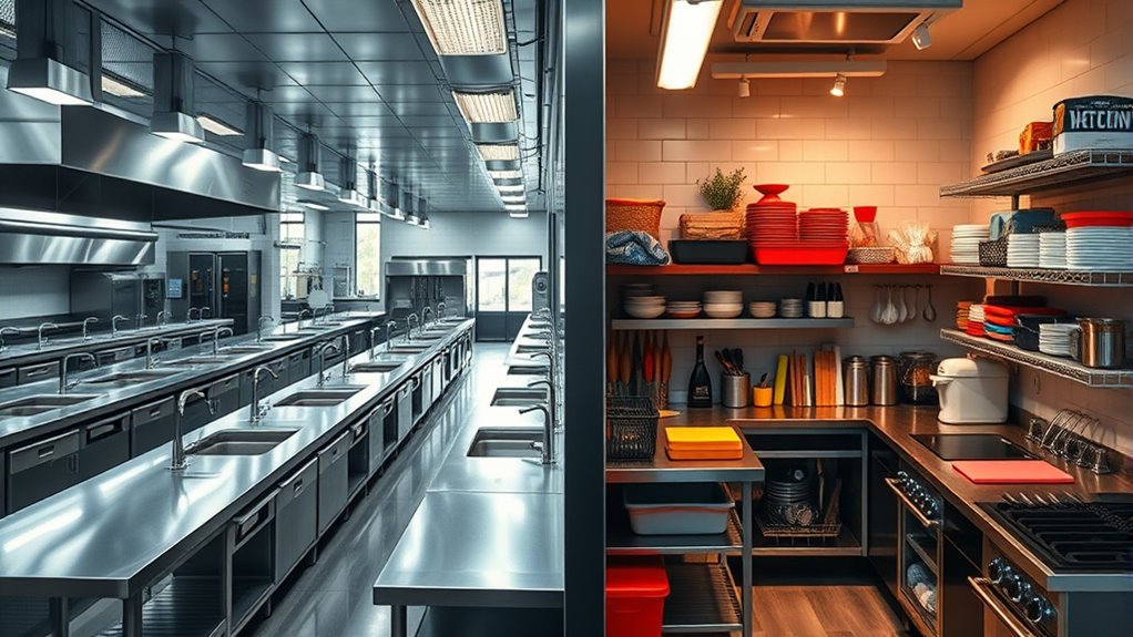 efficient safe kitchen design