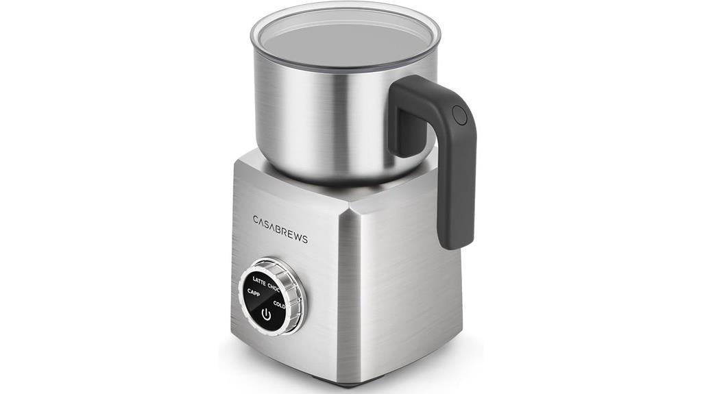 electric 4 in 1 milk frother