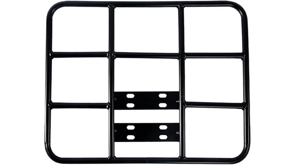 electric bicycle delivery rack