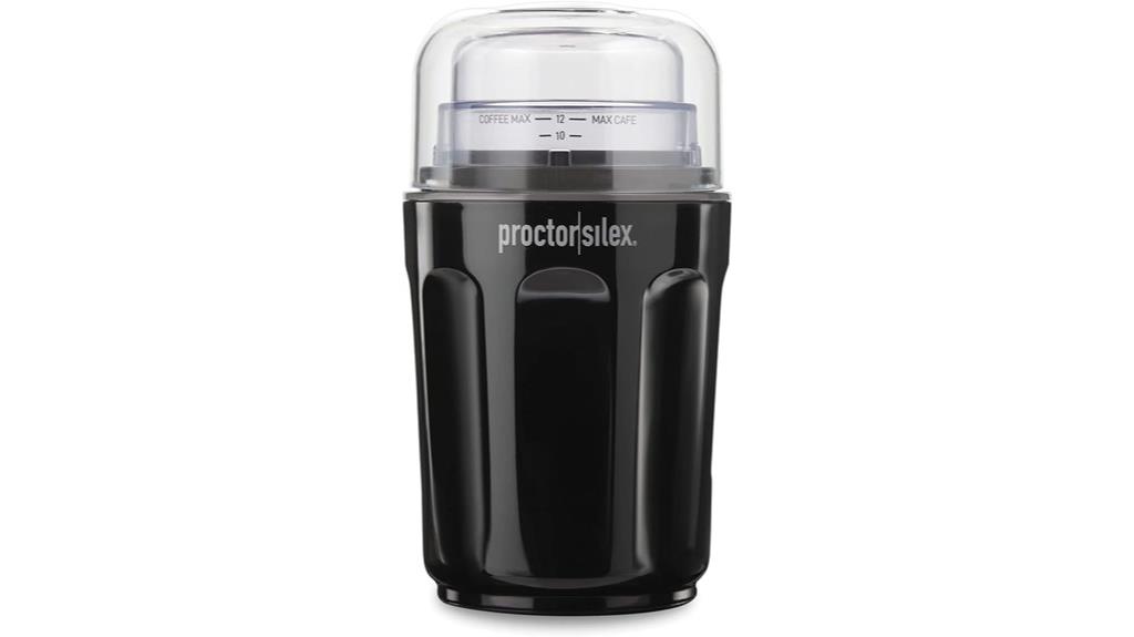 electric coffee grinder shield