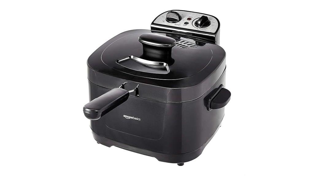 electric deep fryer capacity