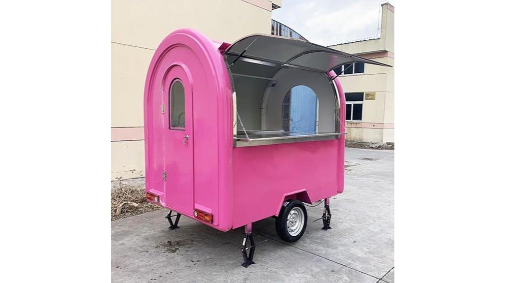 electric food truck features