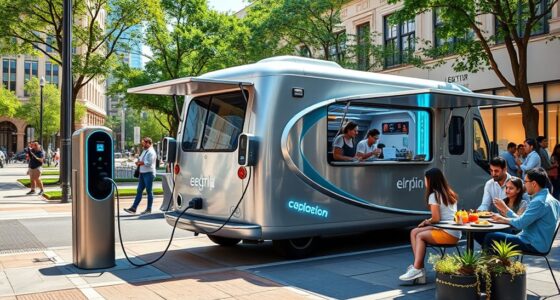 electric food truck fleet