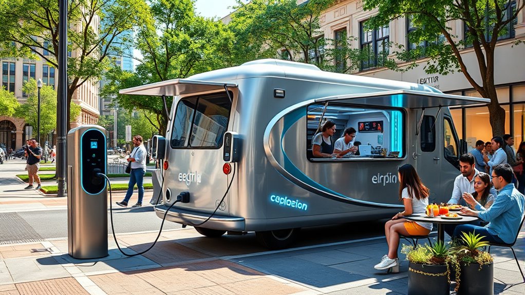 electric food truck fleet
