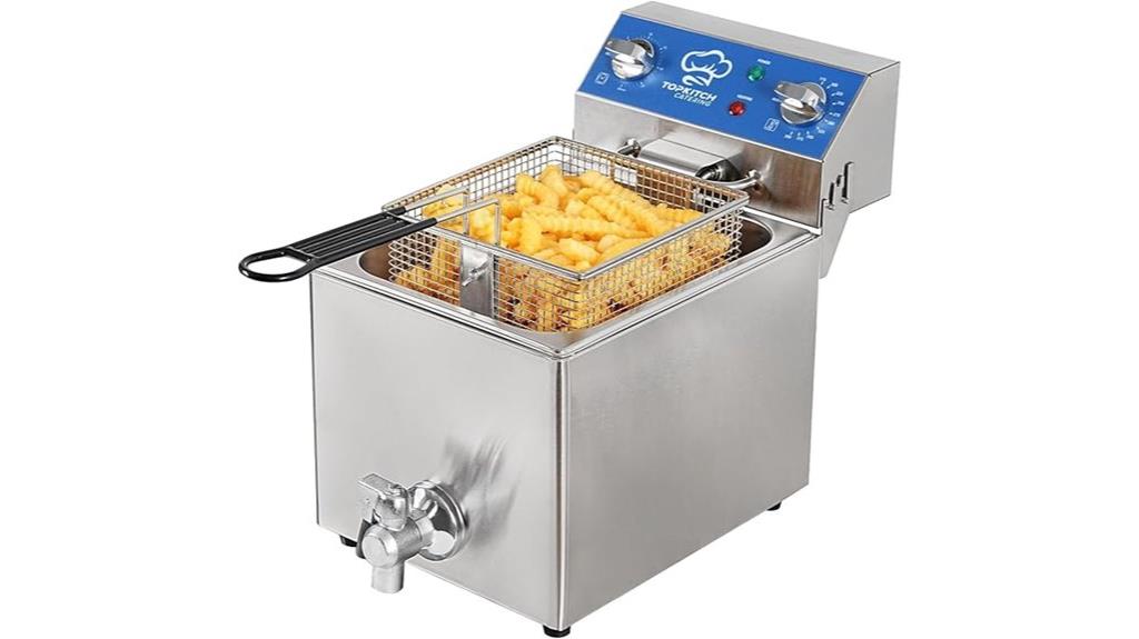 electric fryer with timer