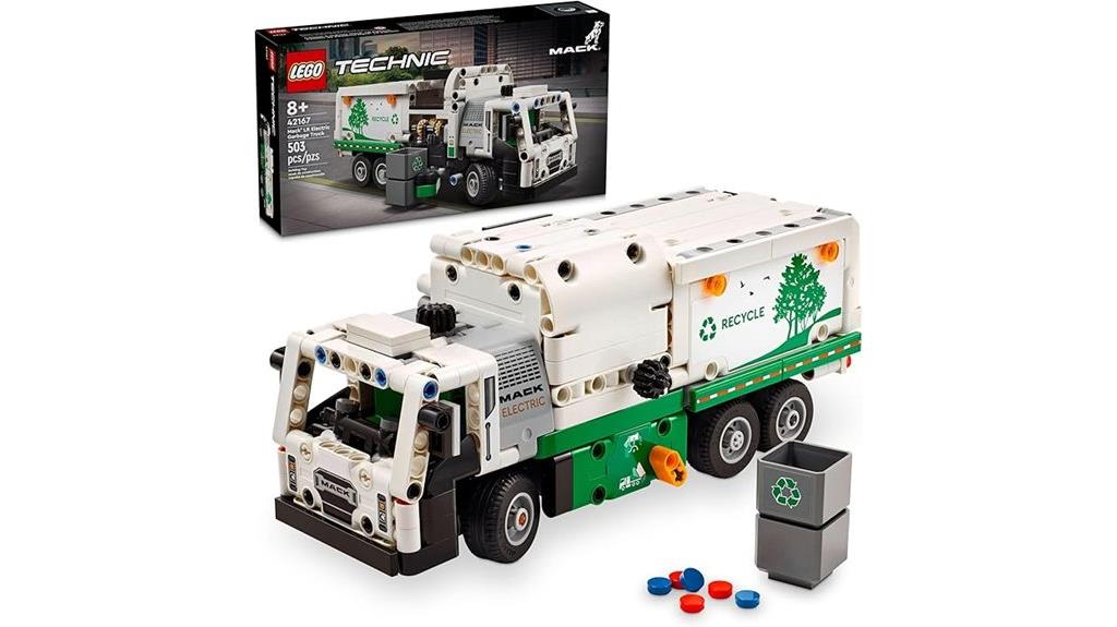 electric garbage truck toy