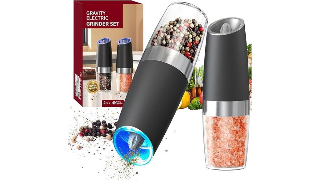 electric grinder with led