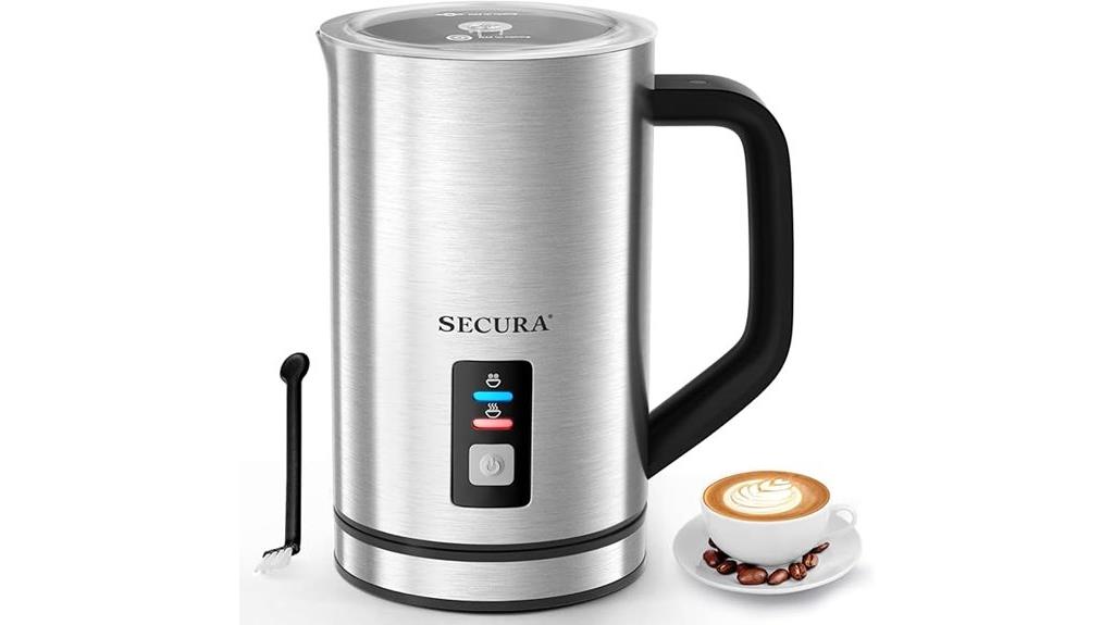 electric milk steaming device