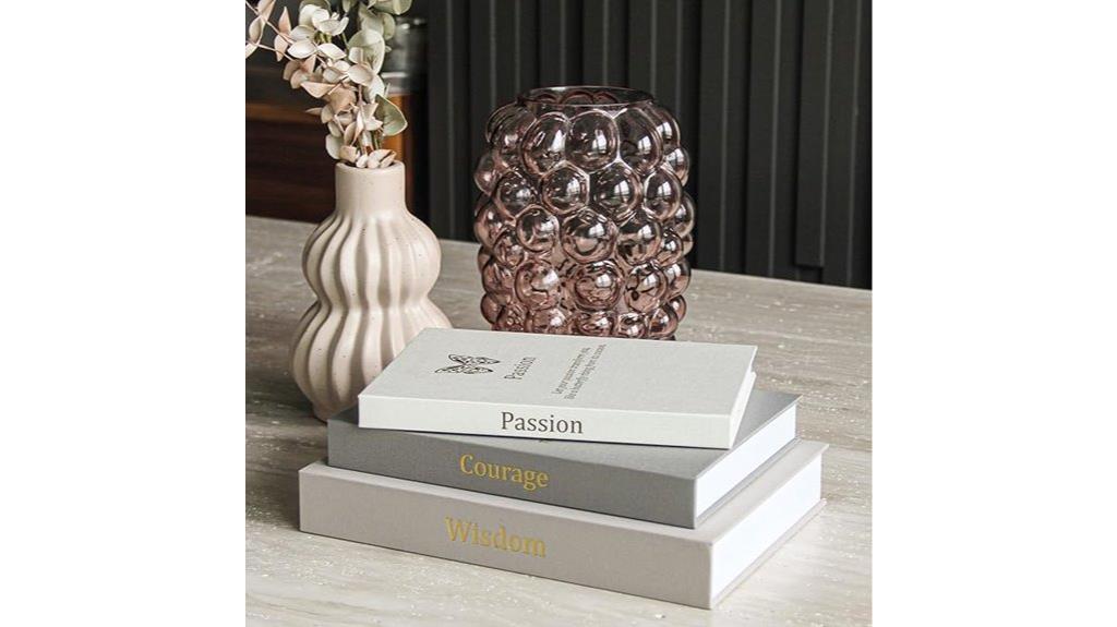 elegant home book decor