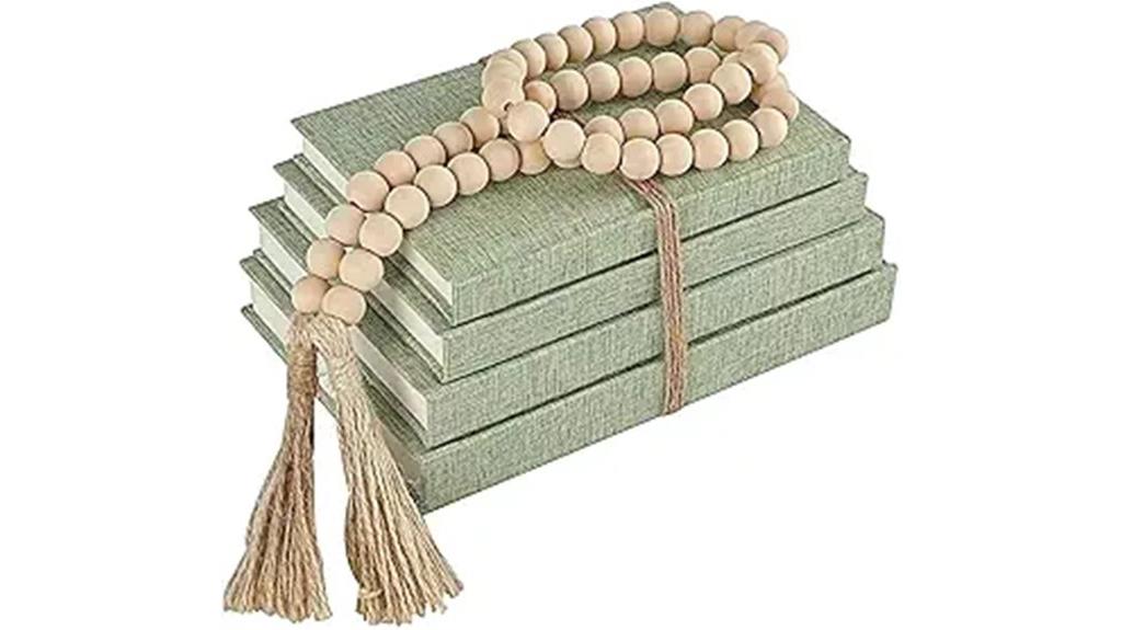 elegant linen book set
