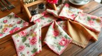 elegant party coffee napkins