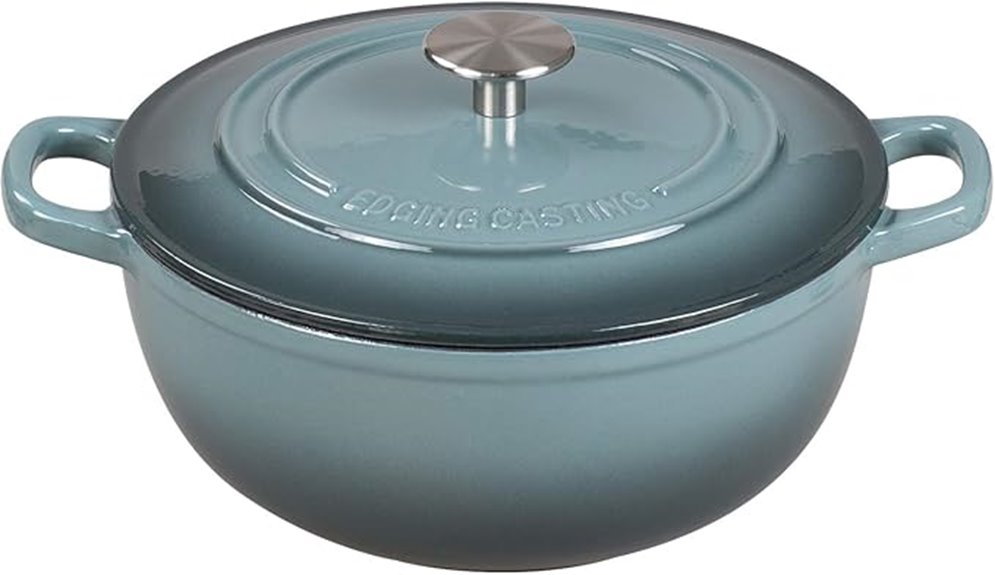 enameled dutch oven for baking