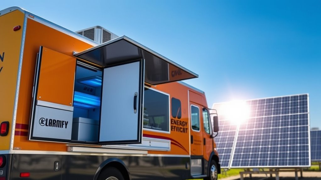 energy efficient solar compatible refrigeration