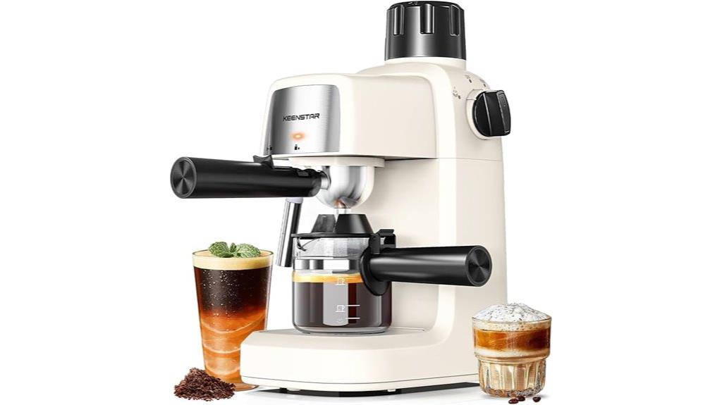 espresso machine with frother