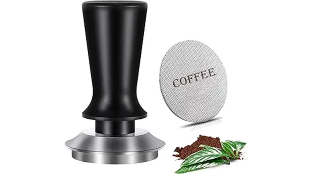 espresso tamper and screen