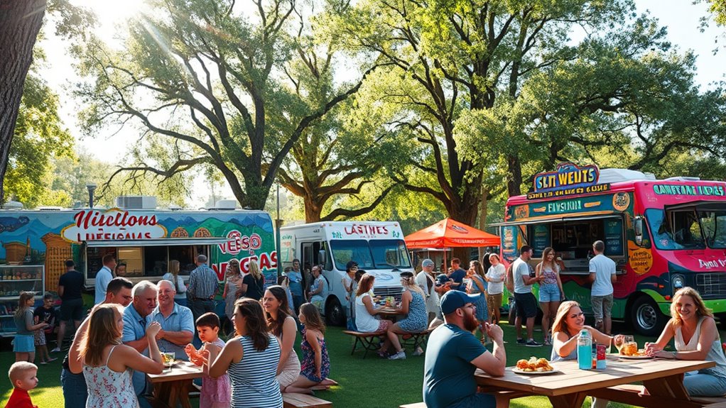 family food truck park events