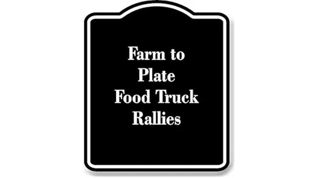 farm to plate signage