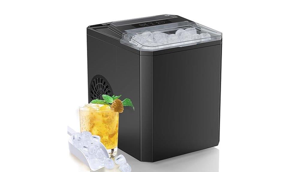 fast countertop ice maker