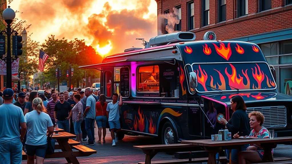 fayetteville s diverse food truck scene