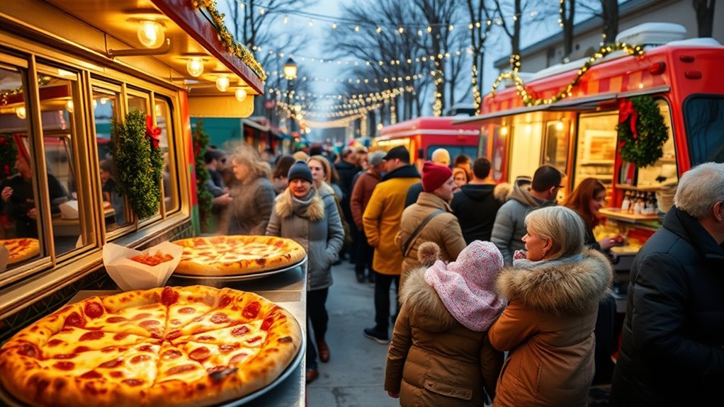 festive local food truck menus