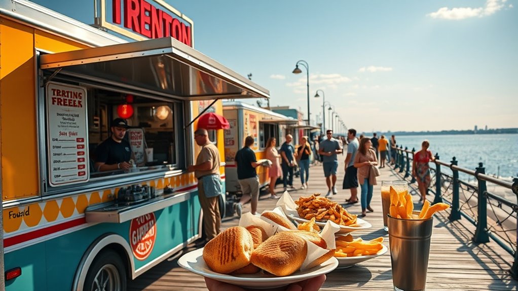 find locate enjoy food trucks