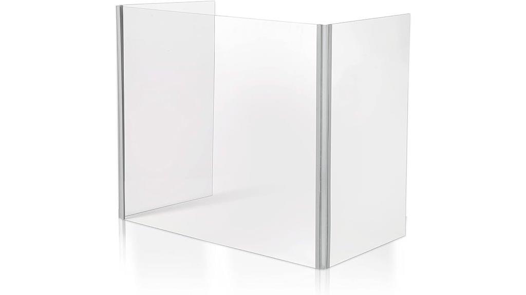 foldable classroom sneeze guard