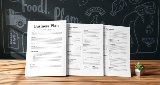 food truck business plan template
