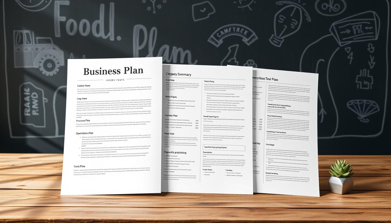 food truck business plan template