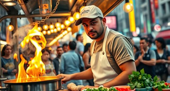 food truck chef daily routine
