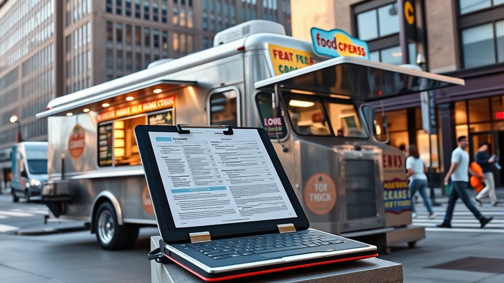 food truck compliance standards
