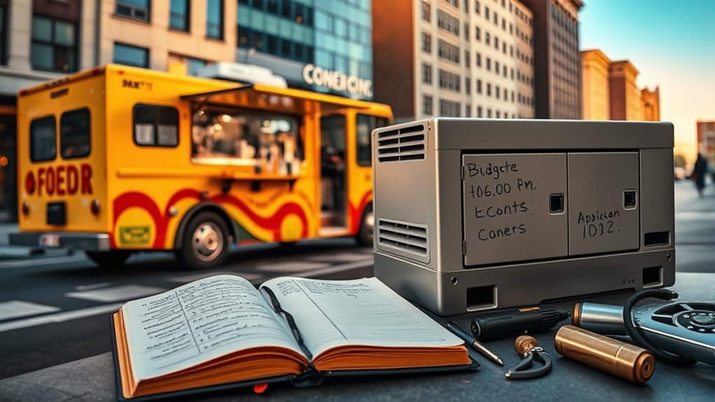 food truck cost planning