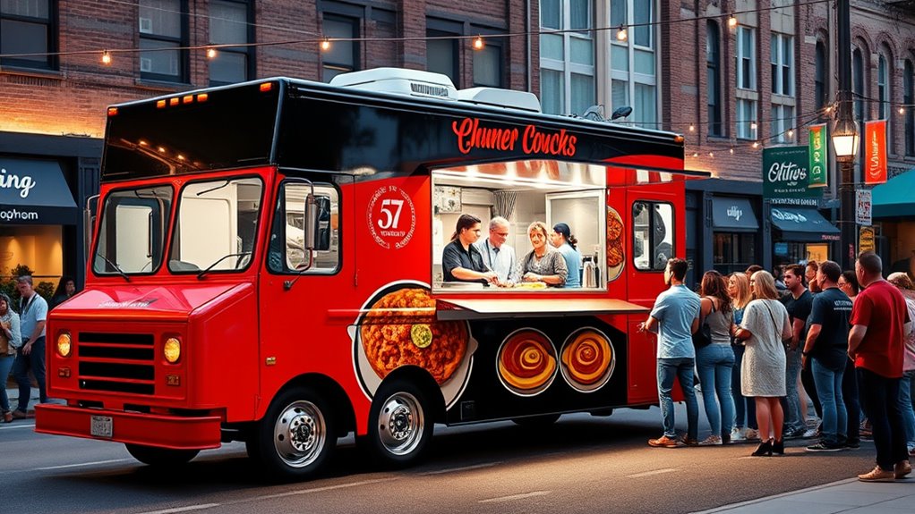 food truck events and social media