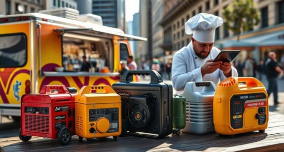 food truck generator selection