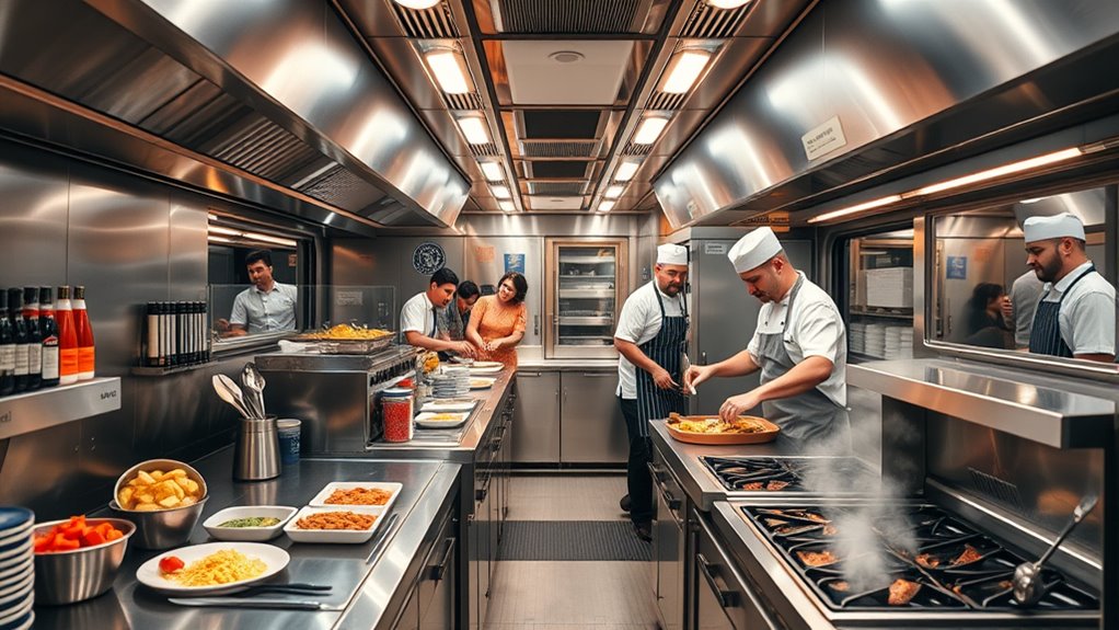 food truck kitchen efficiency