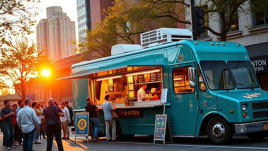 food truck location compliance
