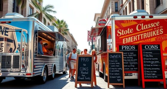 food truck rental advantages