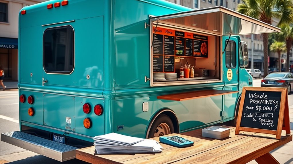 food truck startup costs