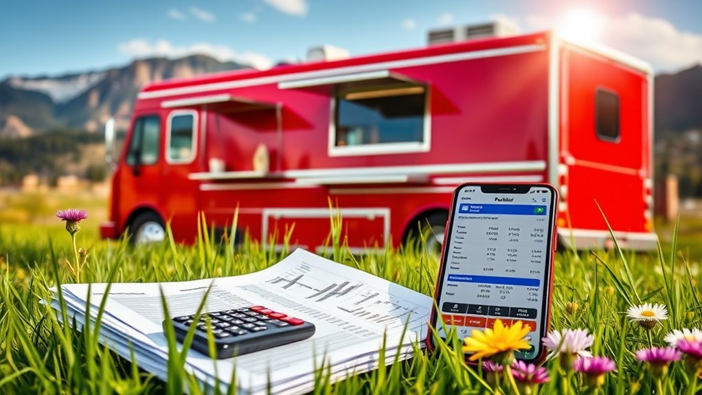 food truck startup financial planning