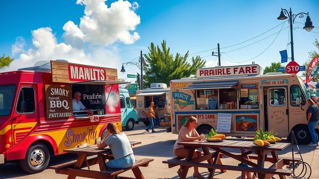 food trucks boost local cuisine