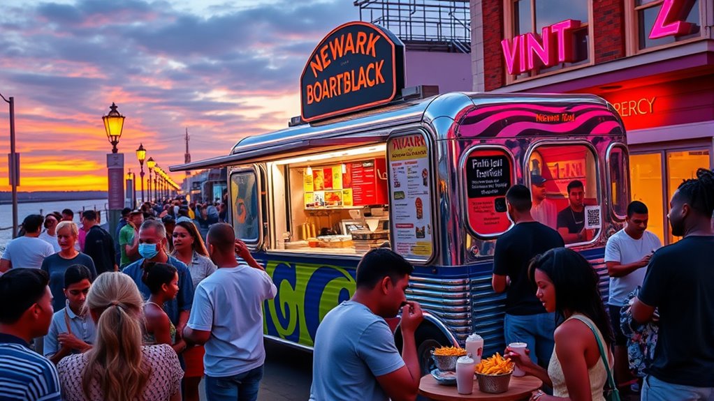 food trucks boost newark economy