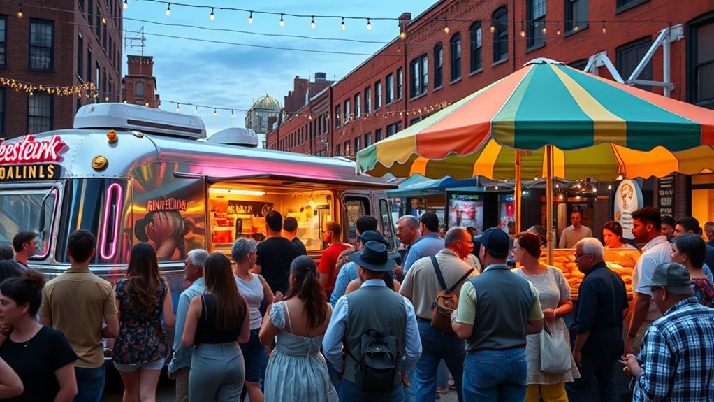 food trucks foster community engagement