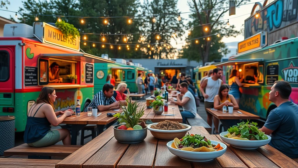 food trucks gatherings locations