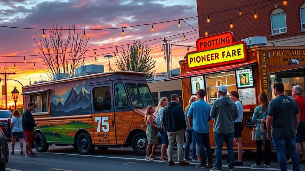 food trucks thrive locally