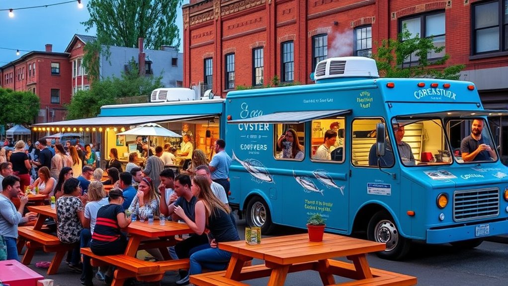 food trucks thrive with community sustainability