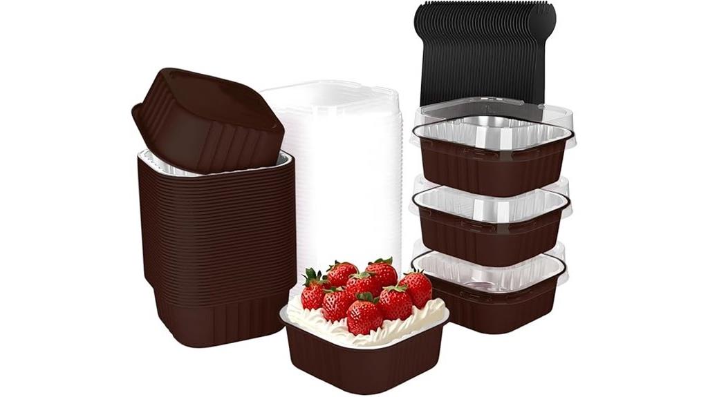 forty mini cake pans