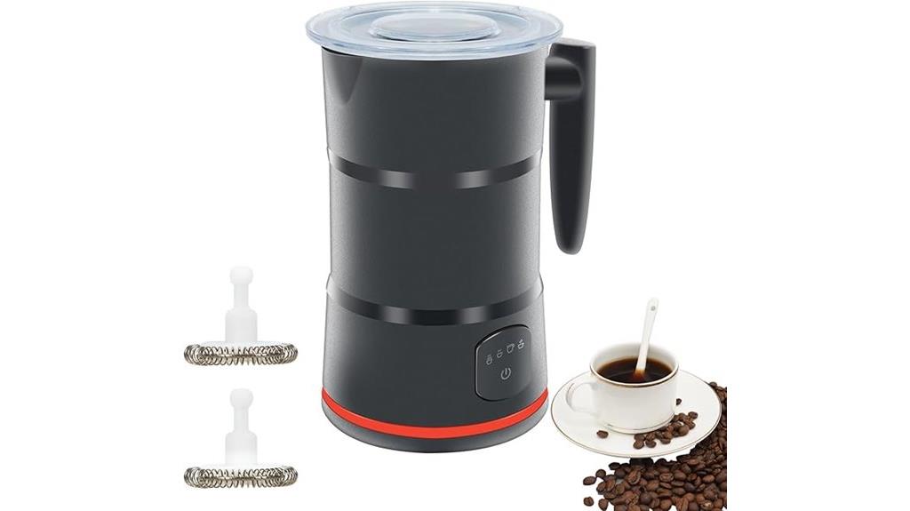 four in one frother features